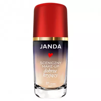 Janda Podkad sceniczny kryjcy 01 jasny be 30 ml