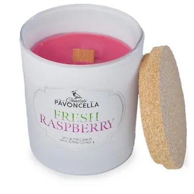 �wieczka sojowa Fresh Raspberry bia�a 135 g