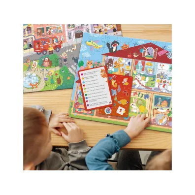 Puzzle 60 el. Wimmel - Pets at home Dodo