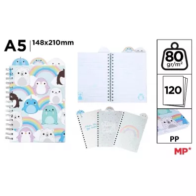 Mp Main Paper Notes A5 Frosty 148x210mm