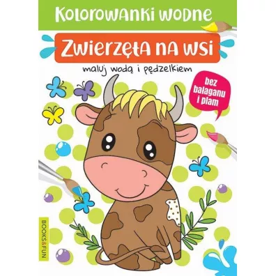 Zwierz�ta na wsi. Kolorowanki wodne