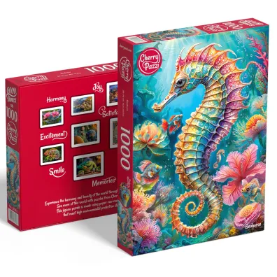 Puzzle 1000 el. Seahorse CherryPazzi