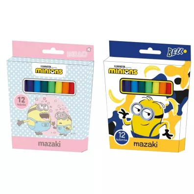 Beniamin Mazaki Minionki 12 szt.