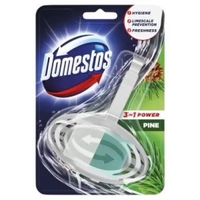 Domestos Kostka toaletowa do WC 3W1 Power Koszyk Sosna 35 g