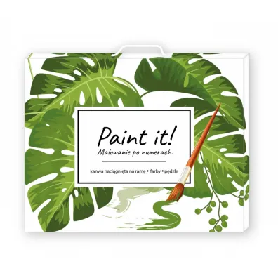 Malowanie po numerach - Paint it! Kot i pies 40x50cm