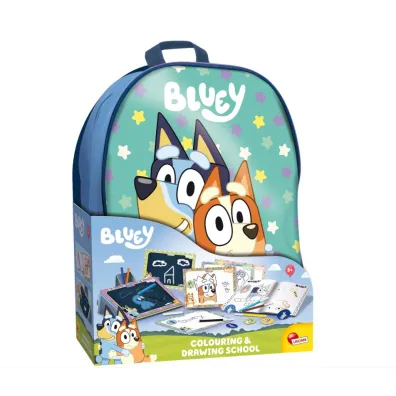 Bluey szko�a rysowania z plecakiem Lisciani