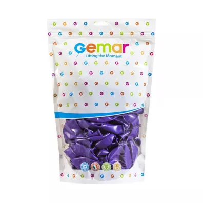 Gemar Balony pastel fioletowe 50 szt.
