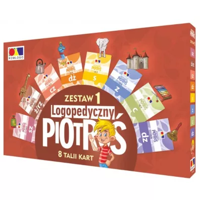 Logopedyczny Piotru�. Zestaw 1