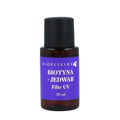 Bioelixire Biotin Silk Oil regenerujcy olejek do wosw z biotyn i jedwabiem 20 ml