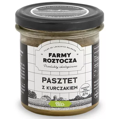 Farmy Roztocza Pasztet drobiowo - wieprzowy 180 g Bio