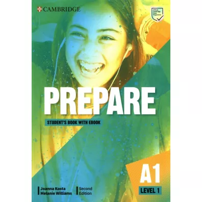 Prepare! Second Edition. Level 1. Student's Book + Podr�cznik w wersji cyfrowej - Joanna Kosta, Melanie Williams