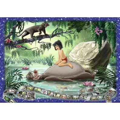 Puzzle 1000 el. Disney Ksi�ga d�ungli Ravensburger