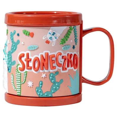 Be-Happy Gifts Kubek dla dziecka 3D S�oneczko
