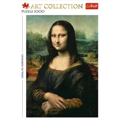 Puzzle 1000 el. Art Collection. Mona Lisa Trefl