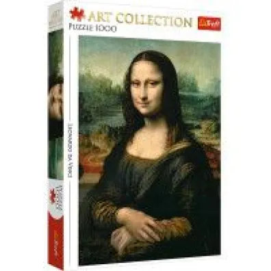 Puzzle 1000 el. Art Collection. Mona Lisa Trefl