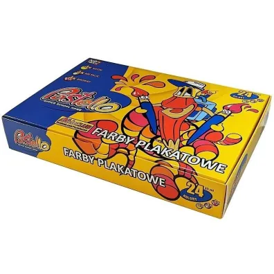 Alfa Pastello Farby plakatowe 20ml 24 kolor�w