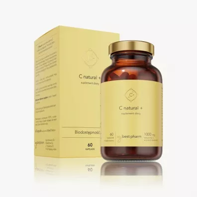My Best Pharm MyBestPharm C natural + suplement diety 60 kaps.