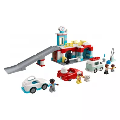 LEGO DUPLO Parking pi�trowy i myjnia samochodowa 10948