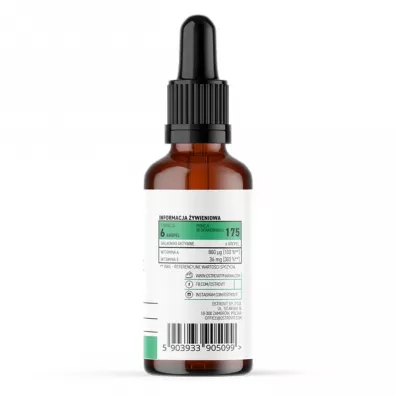 OstroVit Pharma Witamina A+E w kroplach - suplement diety 30 ml