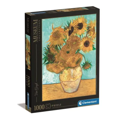Puzzle 1000 el. Museum Collection. Van Gogh, S�oneczniki Clementoni
