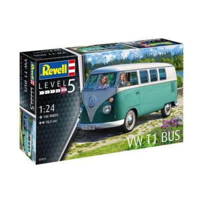 Model plastikowy VW T1 Samba Bus Revell