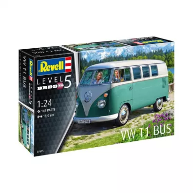 Model plastikowy VW T1 Samba Bus Revell