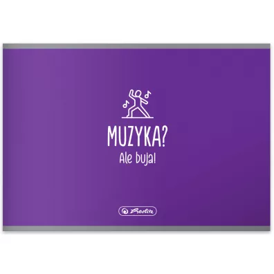 Herlitz Zeszyt A5 Muzyka pi�ciolinia 16 kartek