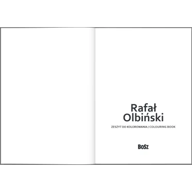 Rafa� Olbi�ski. Zeszyt do kolorowania