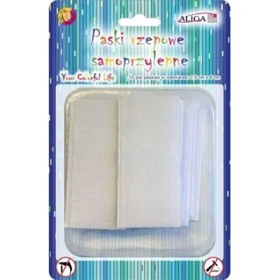Aliga Paski rzepowe samoprzylepne 2,5cmx6cm 10 szt