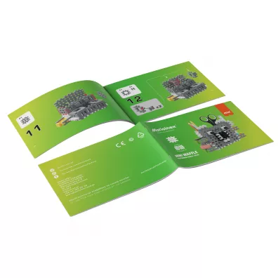 Klocki konstrukcyjne Mini Waffle 70 element�w Przybornik Koala MARIOINEX 905739