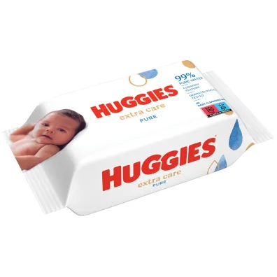 Huggies Chusteczki nawilane Pure Extra Care 56 szt.
