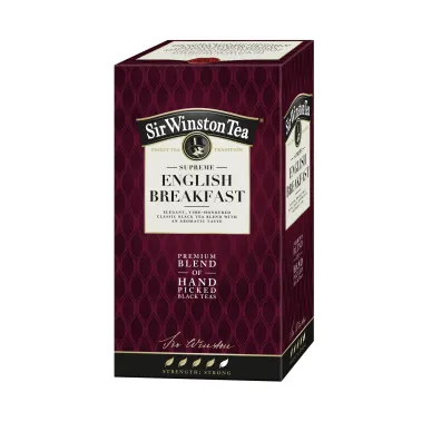 Sir Winston Herbata czarna Supreme English Breakfast 20 x 1,8 g