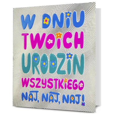 Pan Dragon Karnet B6 Urodziny
