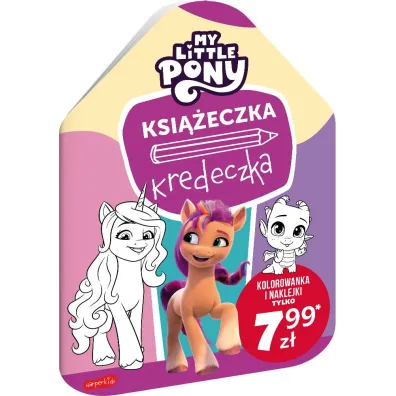 My Little Pony. Nowe pokolenie. Ksi��eczka kredeczka