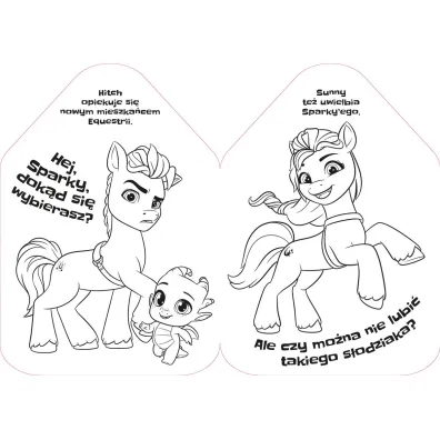 My Little Pony. Nowe pokolenie. Ksi��eczka kredeczka