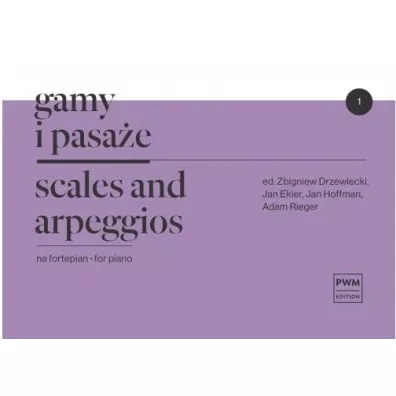 Gamy i pasa�e na fortepian. Zeszyt 1 - Zbigniew Drzewiecki