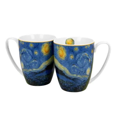 Duo Sp. z o.o. Komplet kubkw Van Gogh Starry Night 2 x 350 ml