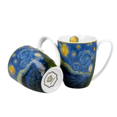 Duo Sp. z o.o. Komplet kubkw Van Gogh Starry Night 2 x 350 ml