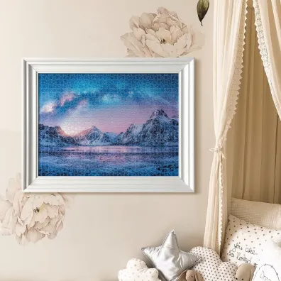 Puzzle 500 el. Peace Collection. Light Blue Clementoni