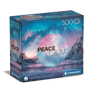 Puzzle 500 el. Peace Collection. Light Blue Clementoni