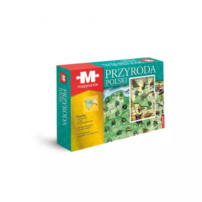 Mappuzzle - Zwierzta Polski Demart
