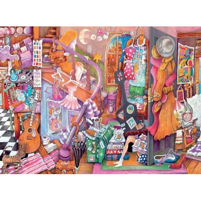 Puzzle 500 el. 2D Artystyczny nie�ad Ravensburger