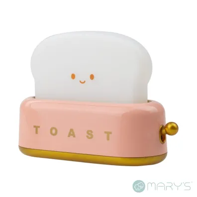 Marys Lampka nocna LED toster r�owy