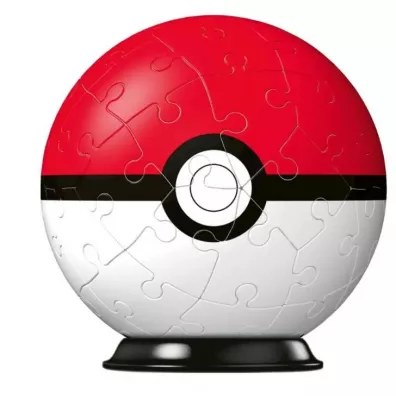 Puzzle 3D 54 el. Pokemon. Pokeball Ravensburger