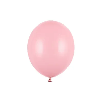 PartyDeco Balony Strong Pastel Baby Pink 30cm
