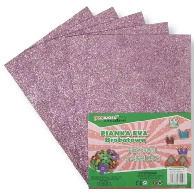 Polsirhurt Pianka multicolor brokat 3 20x30 cm