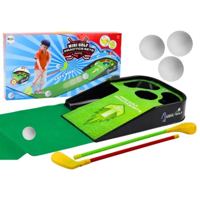 Zestaw do mini golfa d�wi�ki �wiat�a LeanToys