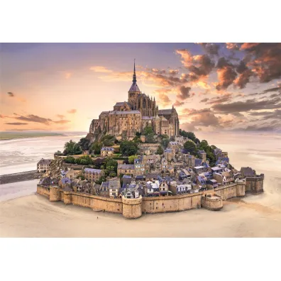 Puzzle 1500 el. HQ The Mount Saint - Michel Rising Clementoni
