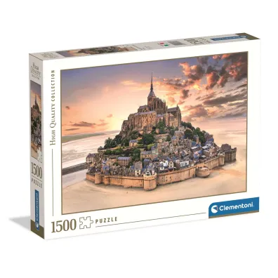 Puzzle 1500 el. HQ The Mount Saint - Michel Rising Clementoni
