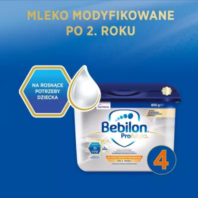 Bebilon Profutura 4 Mleko modyfikowane po 2. roku 800 g